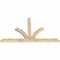 Ekena Millwork Richland Rough Sawn Timber Gable Bracket, Douglas Fir, 108"W x 63"H x 4"D x 6"F, 14/12 Pitch GBW108X63X0406RIC00RDF - alternate 2